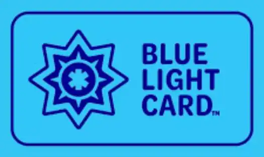 blue light card
