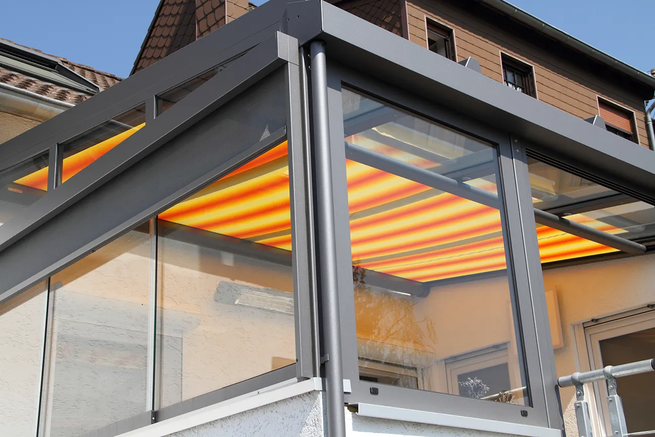 Aluminium constructed window frames